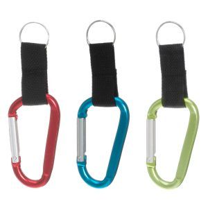 Tarmo karabinkrok 8 mm m/nøkkelring