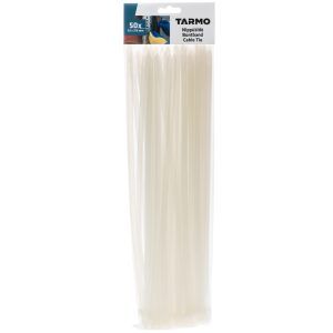 Tarmo strips 7,6 x 370 hvit 50stk
