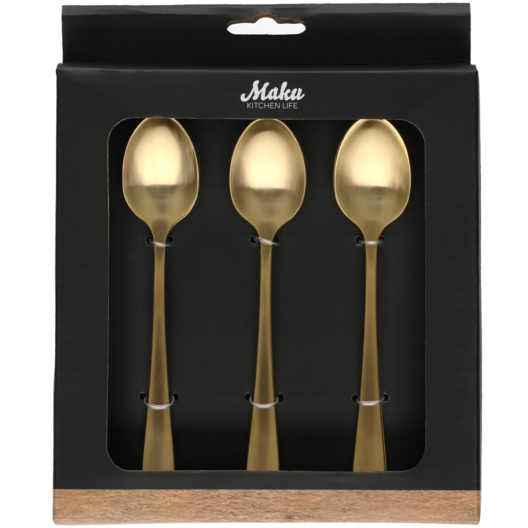 Maku basic teskje 6 stk champagne - Bilde 2