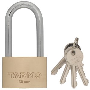 Tarmo hengelås messing lang 60 mm