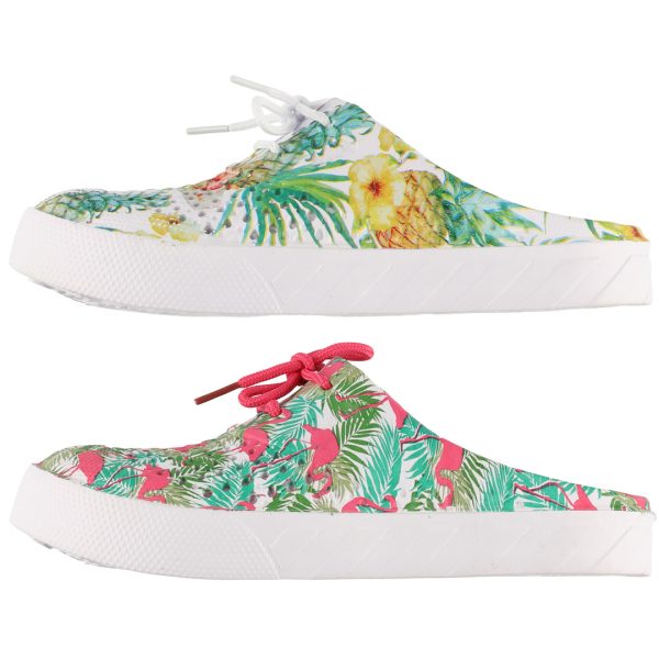 Acces sandal blomster + strenger for dam