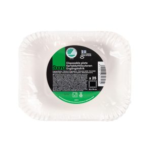 Saana engangs tallerken grill 16x19 cm 2