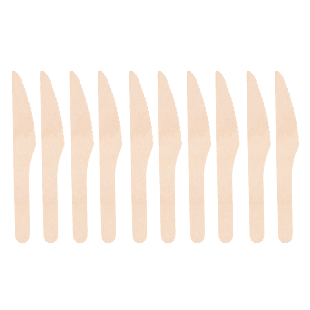 Saana engangs kniv i tre 10 stk.