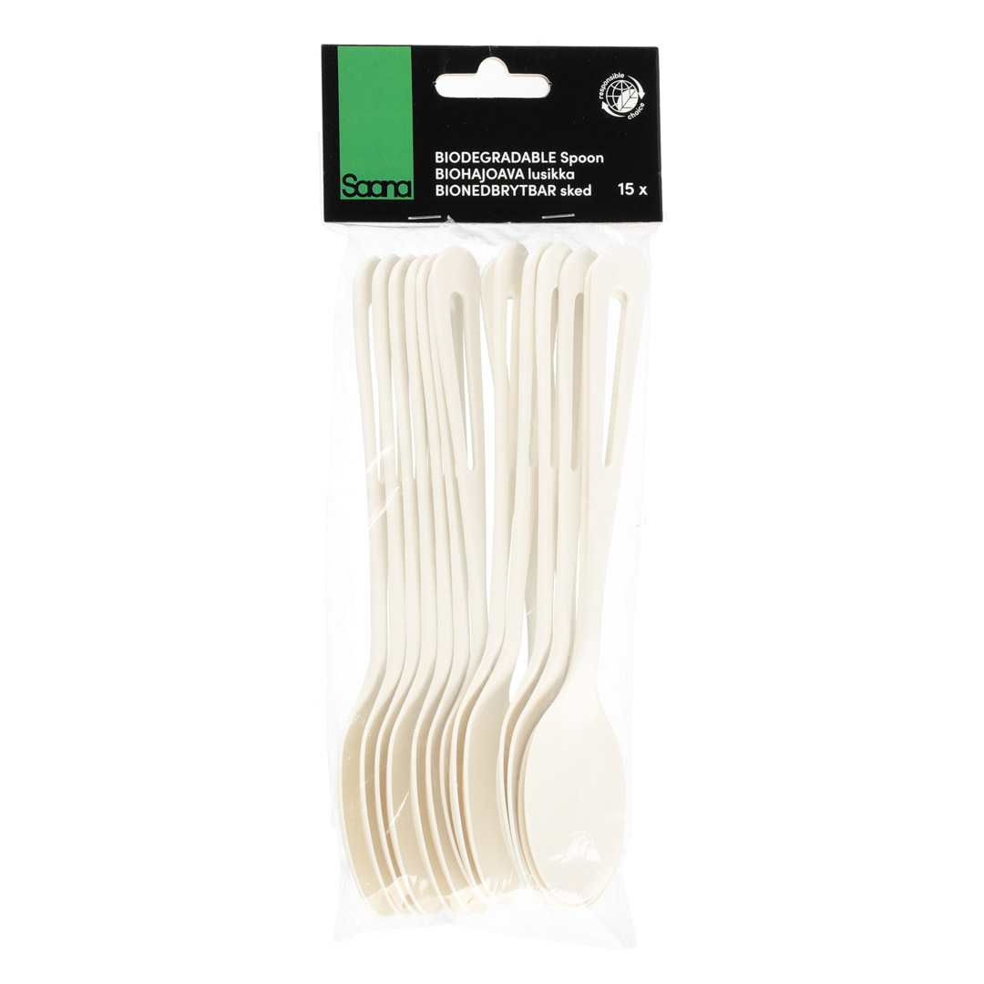 Saana skje biologisk nedbrytbare 15pk - Bilde 2