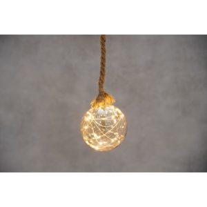 Finnlumor glass ball 15 led hamp tau