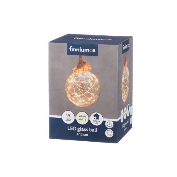 Finnlumor glass ball 15 led hamp tau - Bilde 6