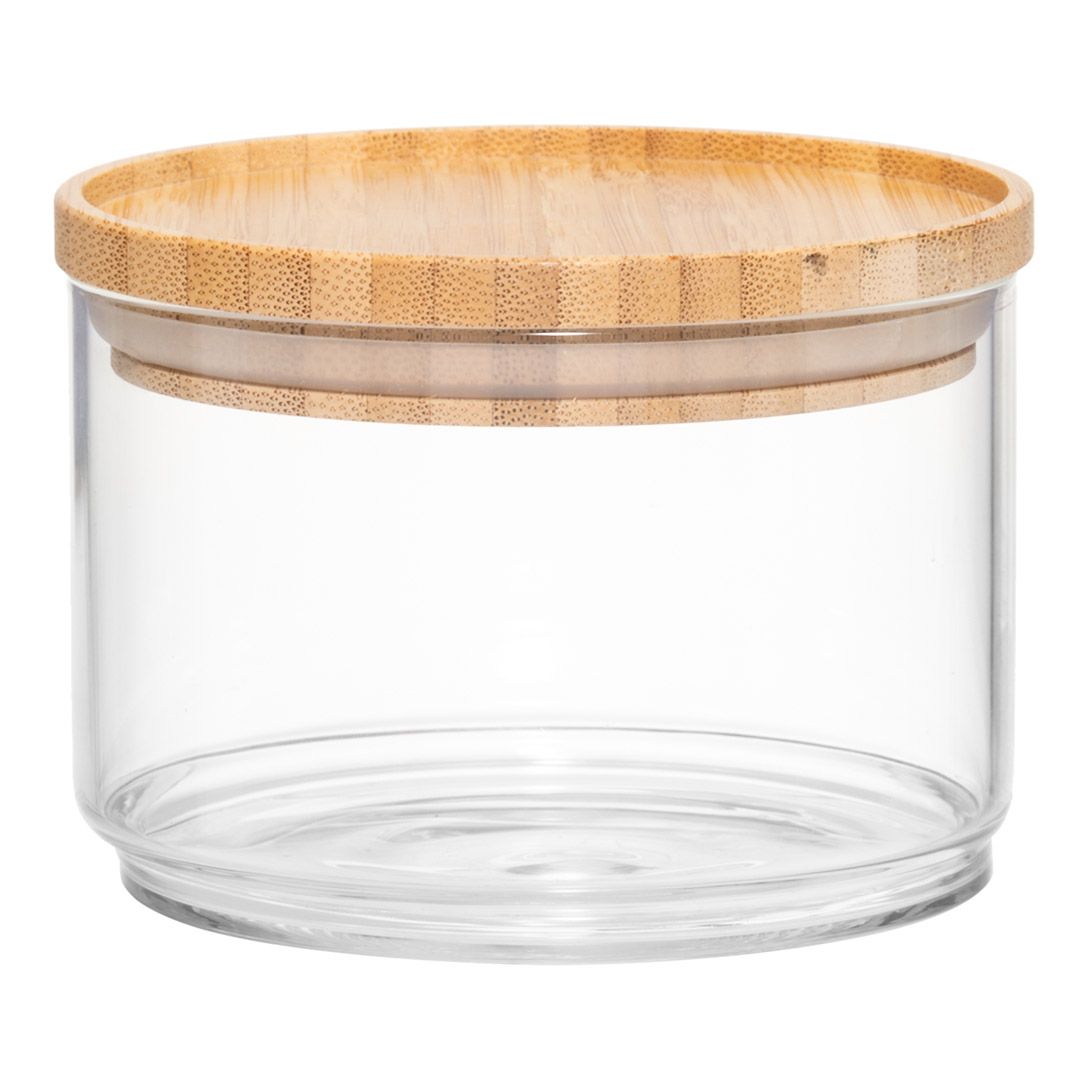 Maku oppbevaringskrukke med bambuslokk 3 - Bilde 2