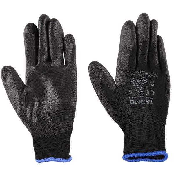 Tarmo monteringshansker pu 10pk str 8