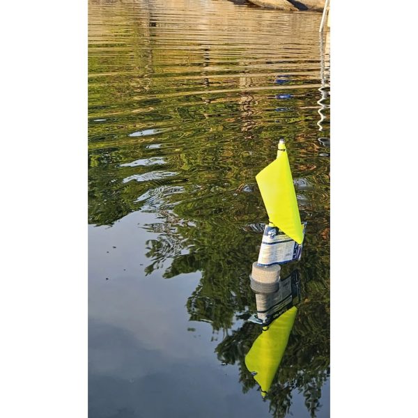 Flaggbøye for garn og teiner 60cm - Bilde 3