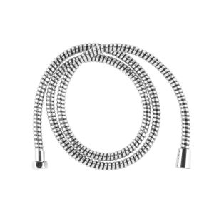 Tarmo dusjslange 1,5 m pvc krom/ svart