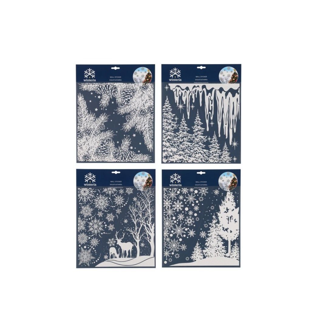 Winteria veggdekor vinterlandskap