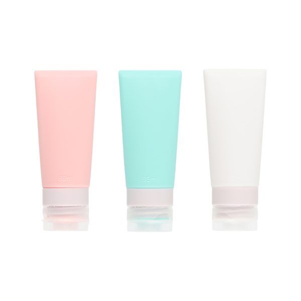 Mineas silikon reiseflasker 3 stk 65 ml