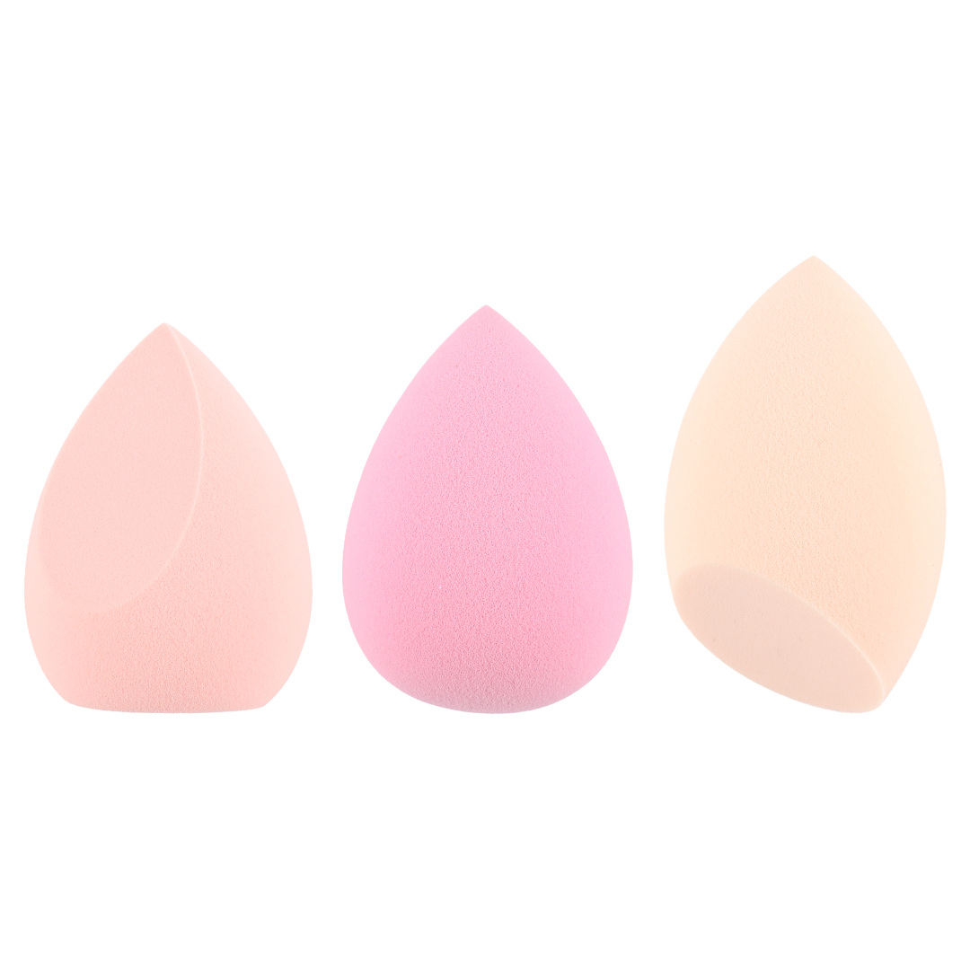 Mineas sminkesvamper i rør 3 stk rosa