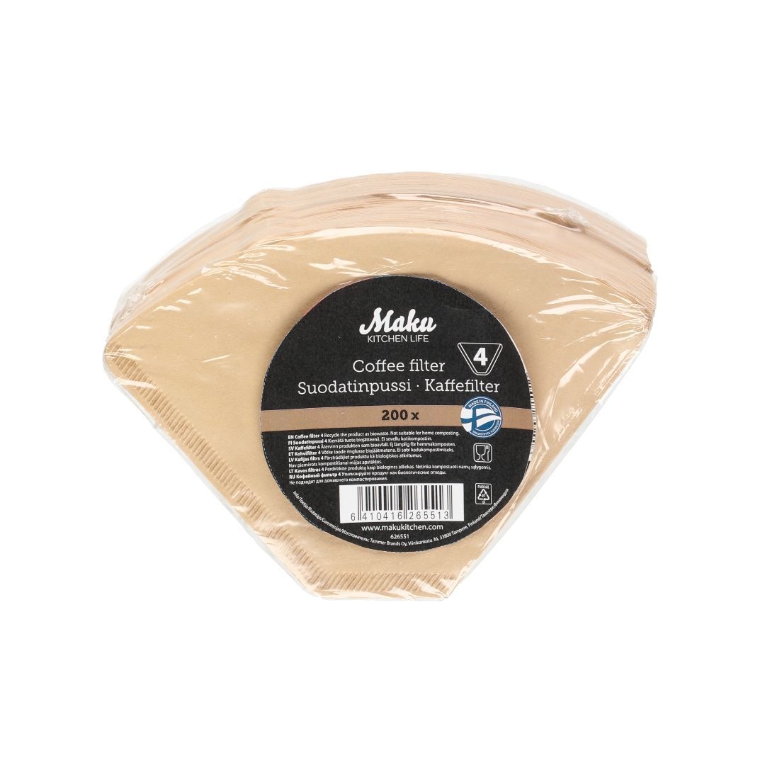 Maku kaffefilter 200pk