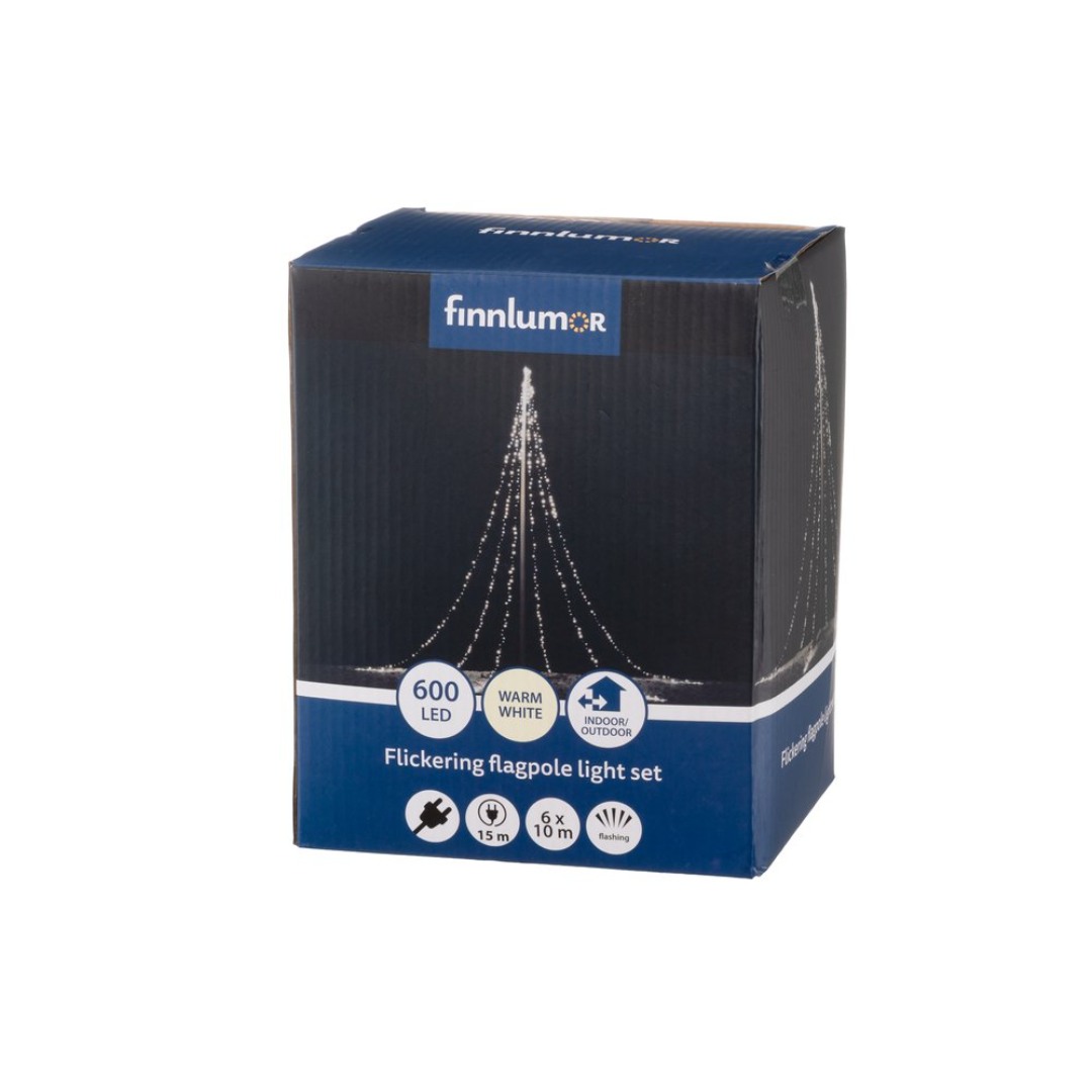 Finnlumor flaggstang lyssett flimrende 6 - Bilde 3