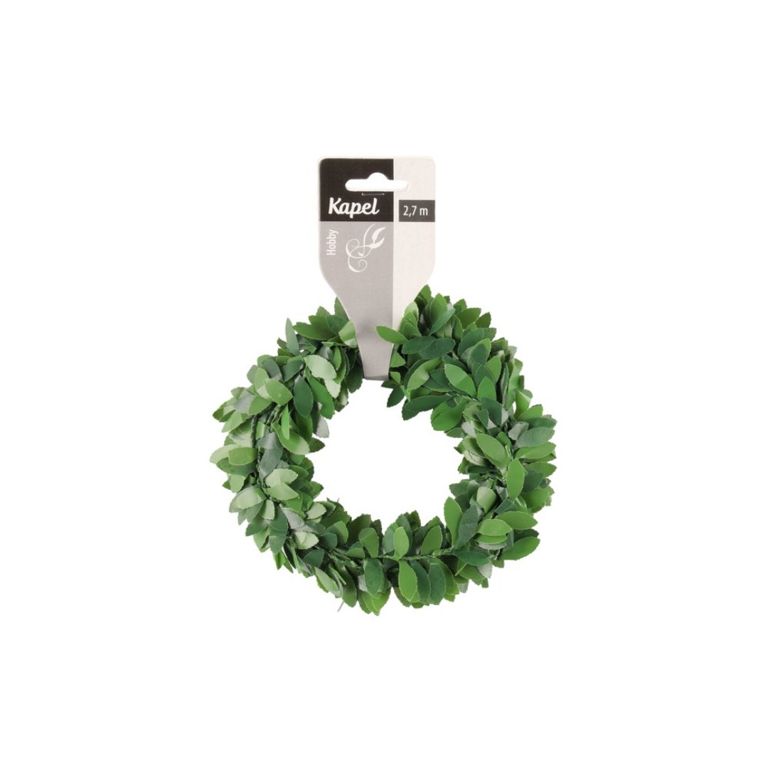 Kapel dekorativt bånd blad 2,7 m