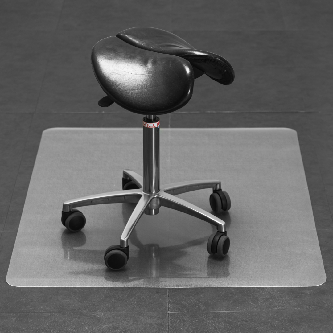 4living gulvbeskyttermatte 90x100 cm