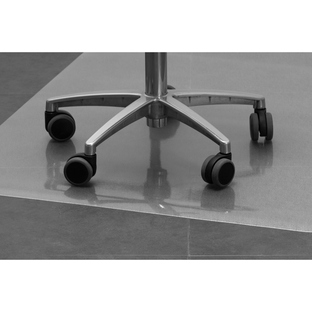 4living gulvbeskyttermatte 90x100 cm - Bilde 2