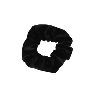 Mineas scrunchie med skjult lomme svart