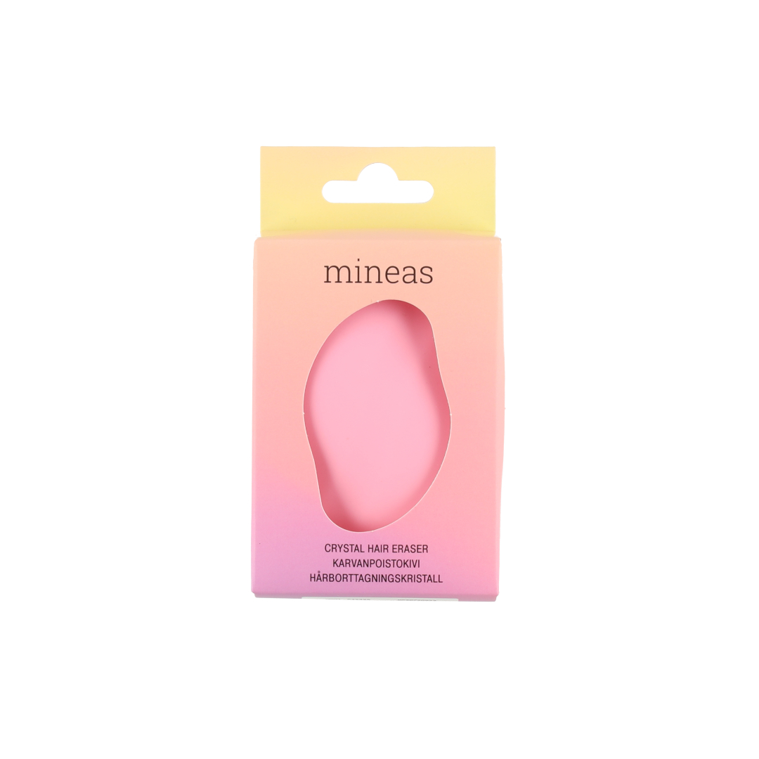 Mineas crystal hårviskelær rosa