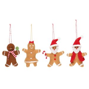 Winteria juletrepynt pepperkakemann