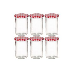 Marjukka glasskrukke 6 stk 440 ml