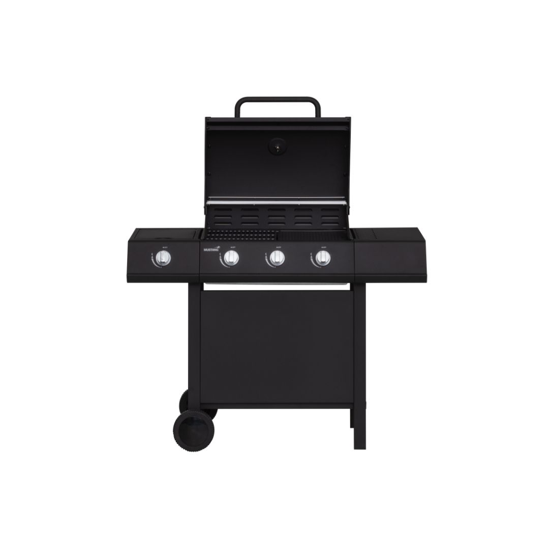 Mustang gassgrill kingsville 3+1 svart - Bilde 6