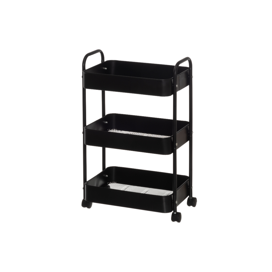 4living oppbevaringsvogn 3-hyller med hj