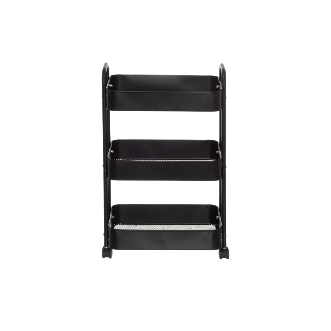 4living oppbevaringsvogn 3-hyller med hj - Bilde 4