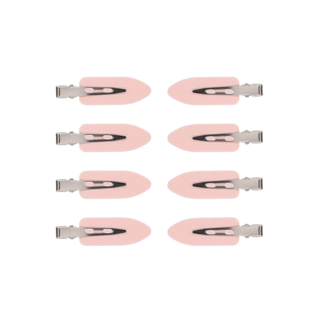 Mineas hårinnstillingsklemme 8 stk rosa