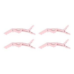 Mineas krokodille hårspenne 4 stk lys ro