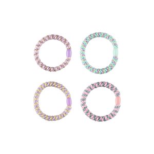 Mineas scrunchie 4 stk pastell