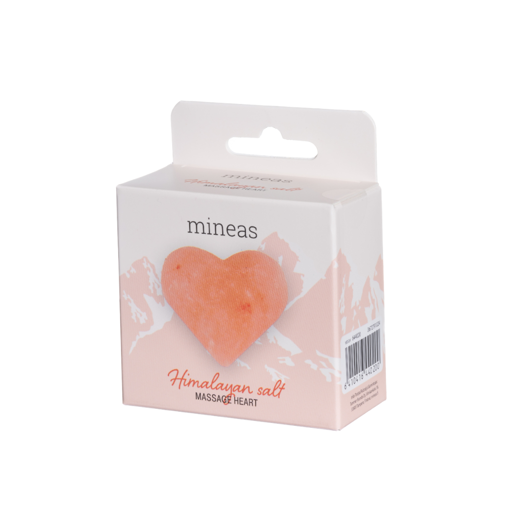 Mineas himalaya salt massasje hjerte - Bilde 2