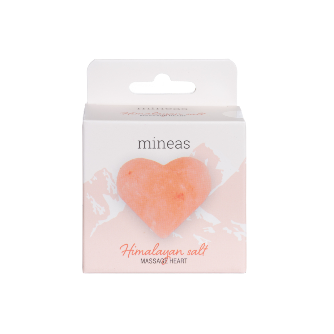 Mineas himalaya salt massasje hjerte - Bilde 3
