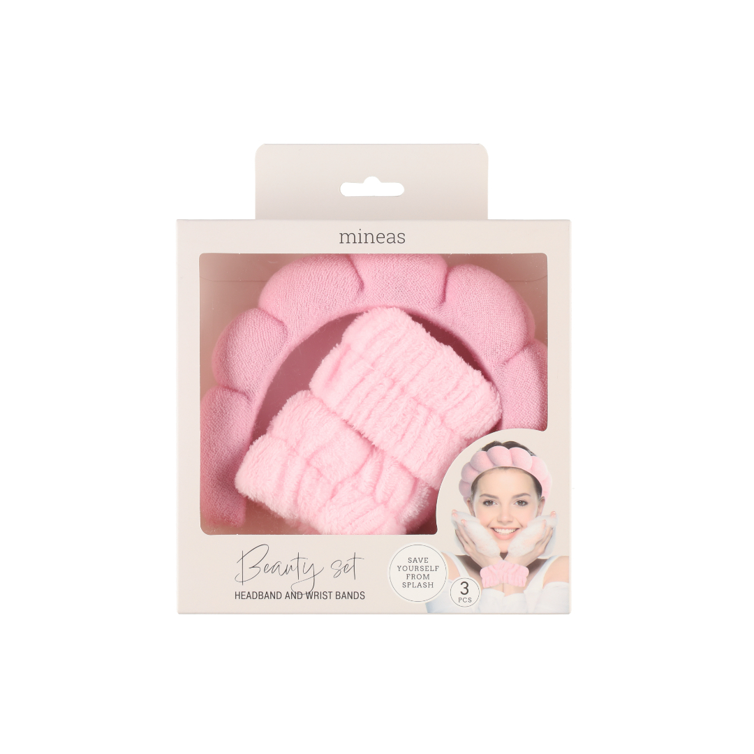 Mineas pannebånd og armbånd rosa - Bilde 2