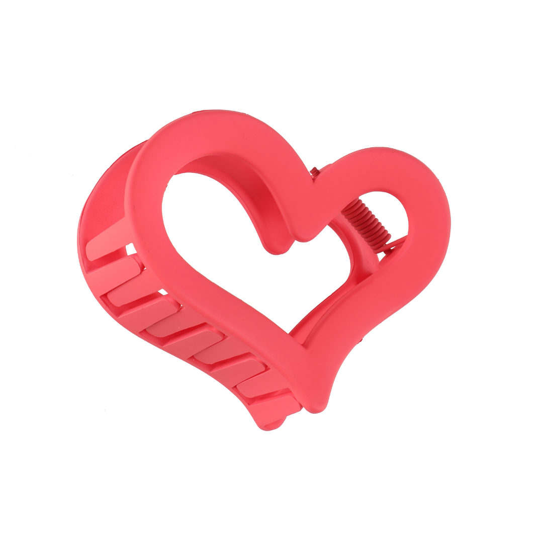 Mineas hjerte hår klo vannmelon rød