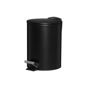 4living pedalbøtte nova 3 l svart