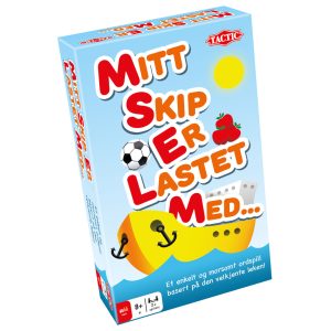 Reisespill mitt skip er lastet med
