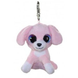 Lumo stars pinky hund mini nøkkelring