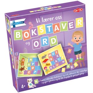 Vi lærer bokstaver og ord