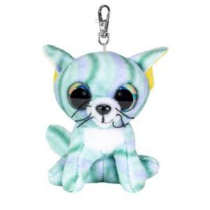 Lumo stars clover katt mini nøkkelring