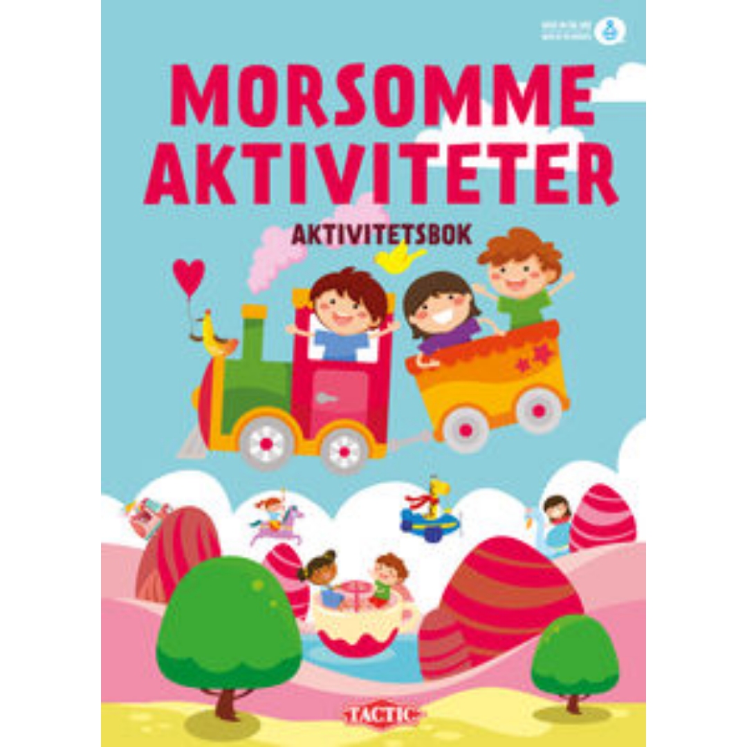 Aktivitetsbok morsomme aktiviteter