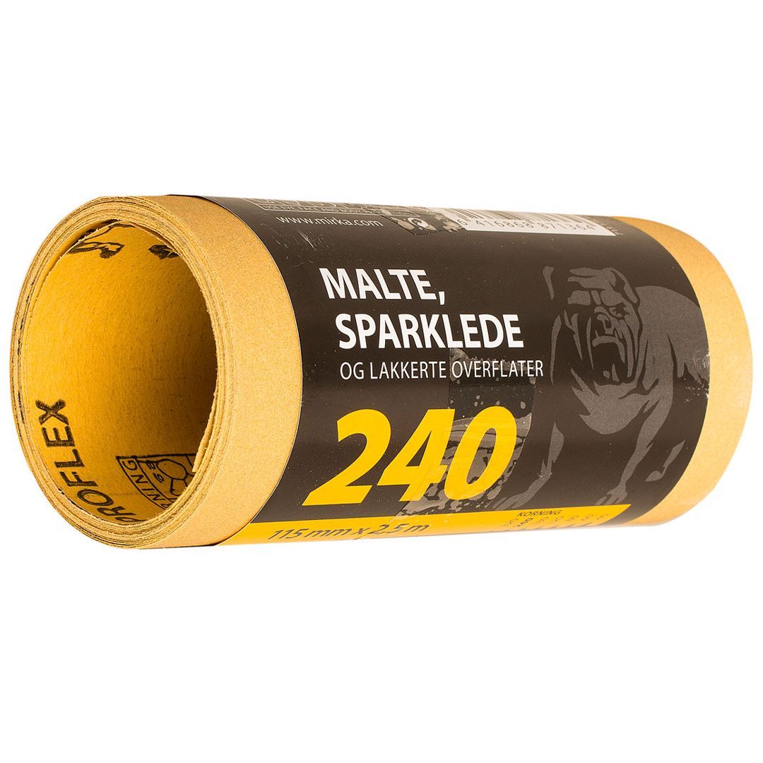 Mirka sliperull m/s/l 115mm x 2,5m k240