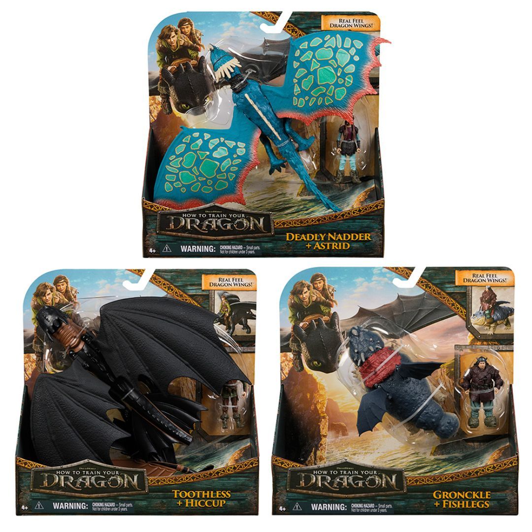 Dragons movie viking and deluxe dragon a