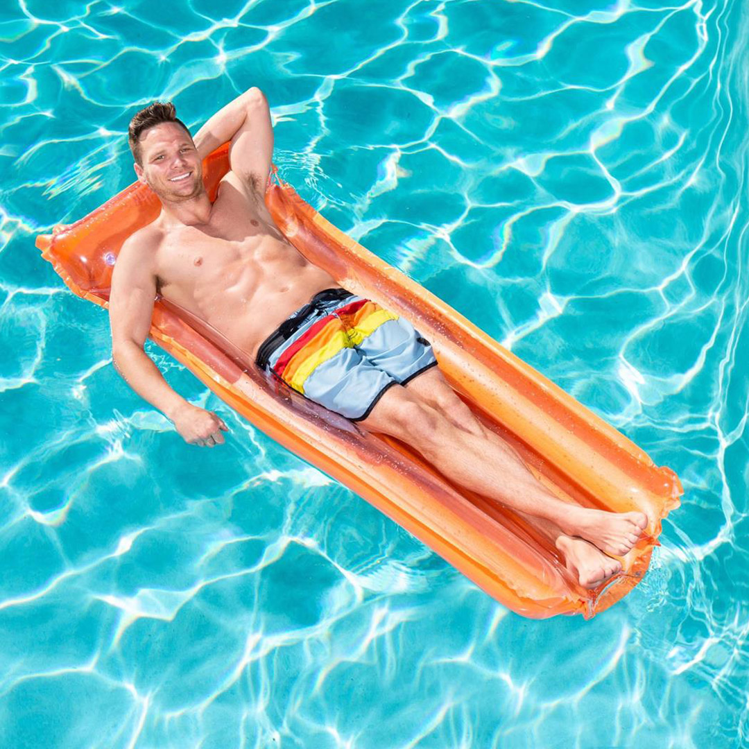 Bestway madrass farget trans 180x69cm - Bilde 3