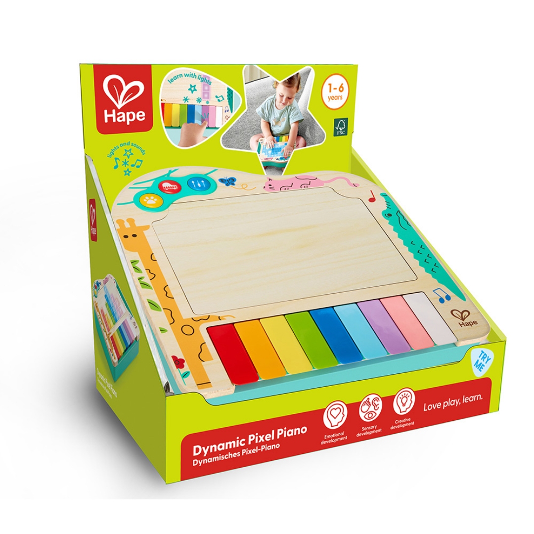 Hape dynamic pixel piano
