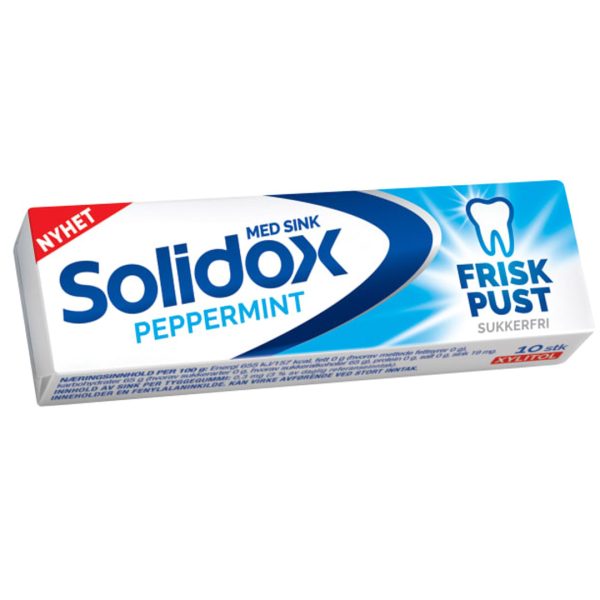 Solidox peppermint tyggis  14