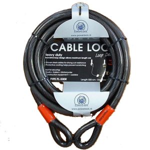 Låsewire 10mmx3m sort tau