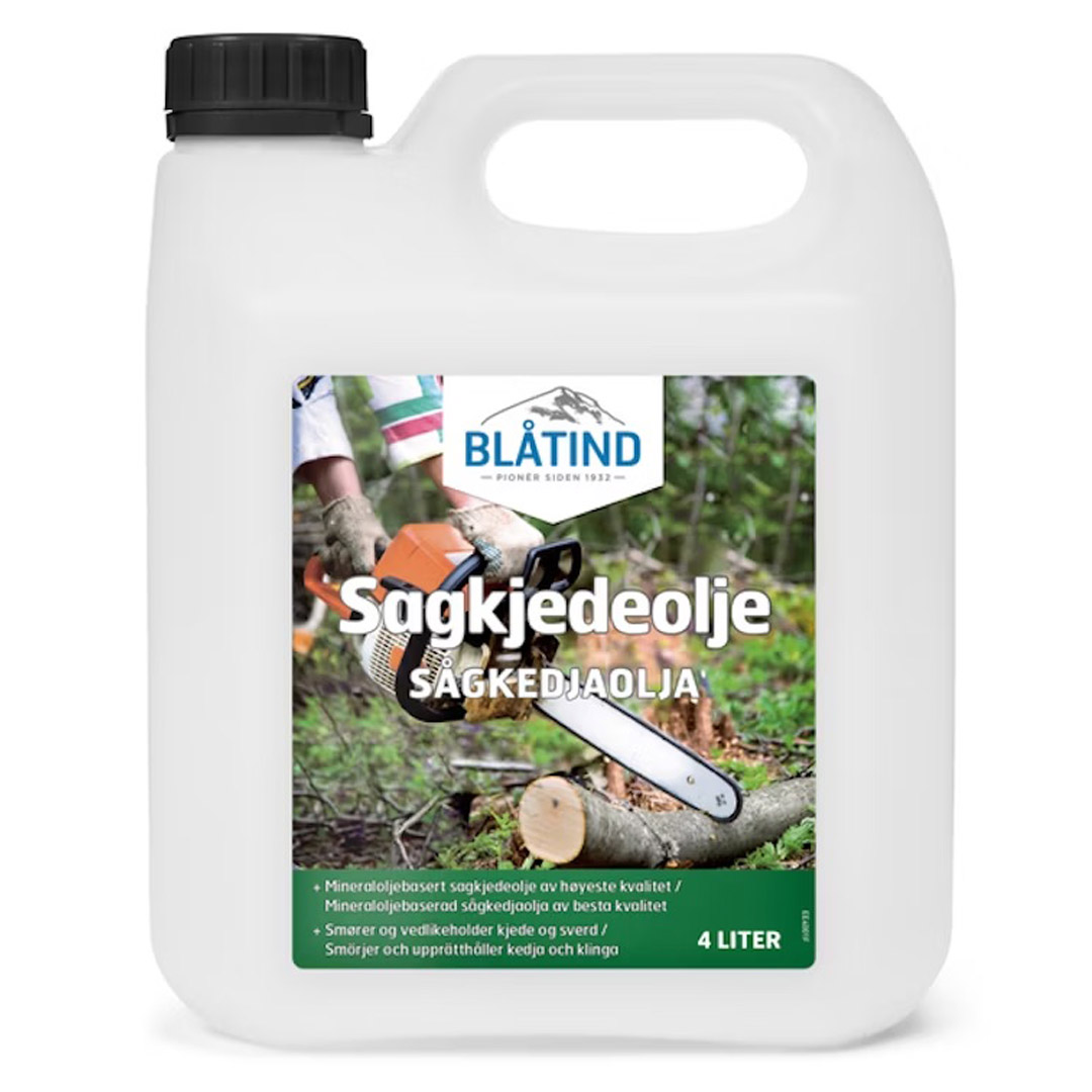 Blåtind sagkjedeolje 4l