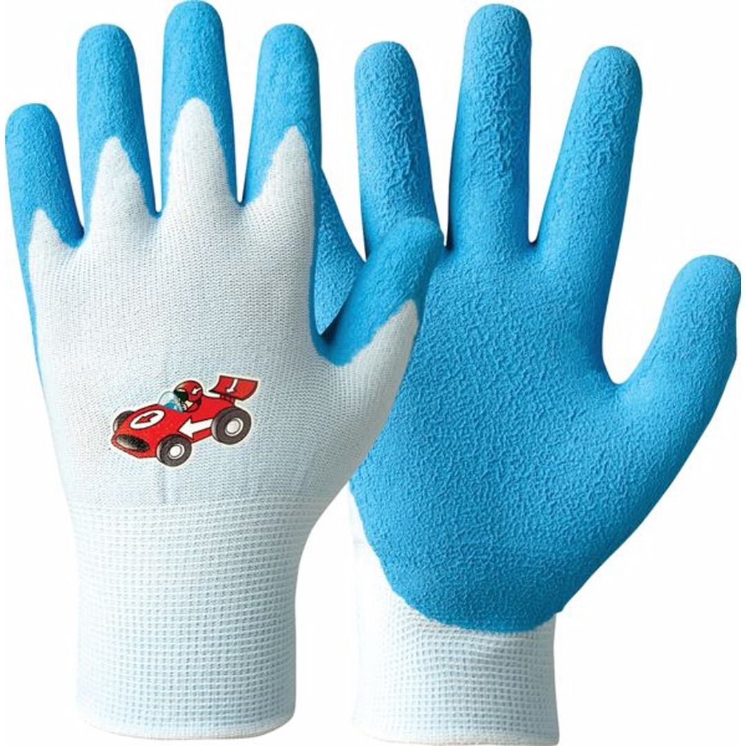 Arbeidshansker barn blå str m